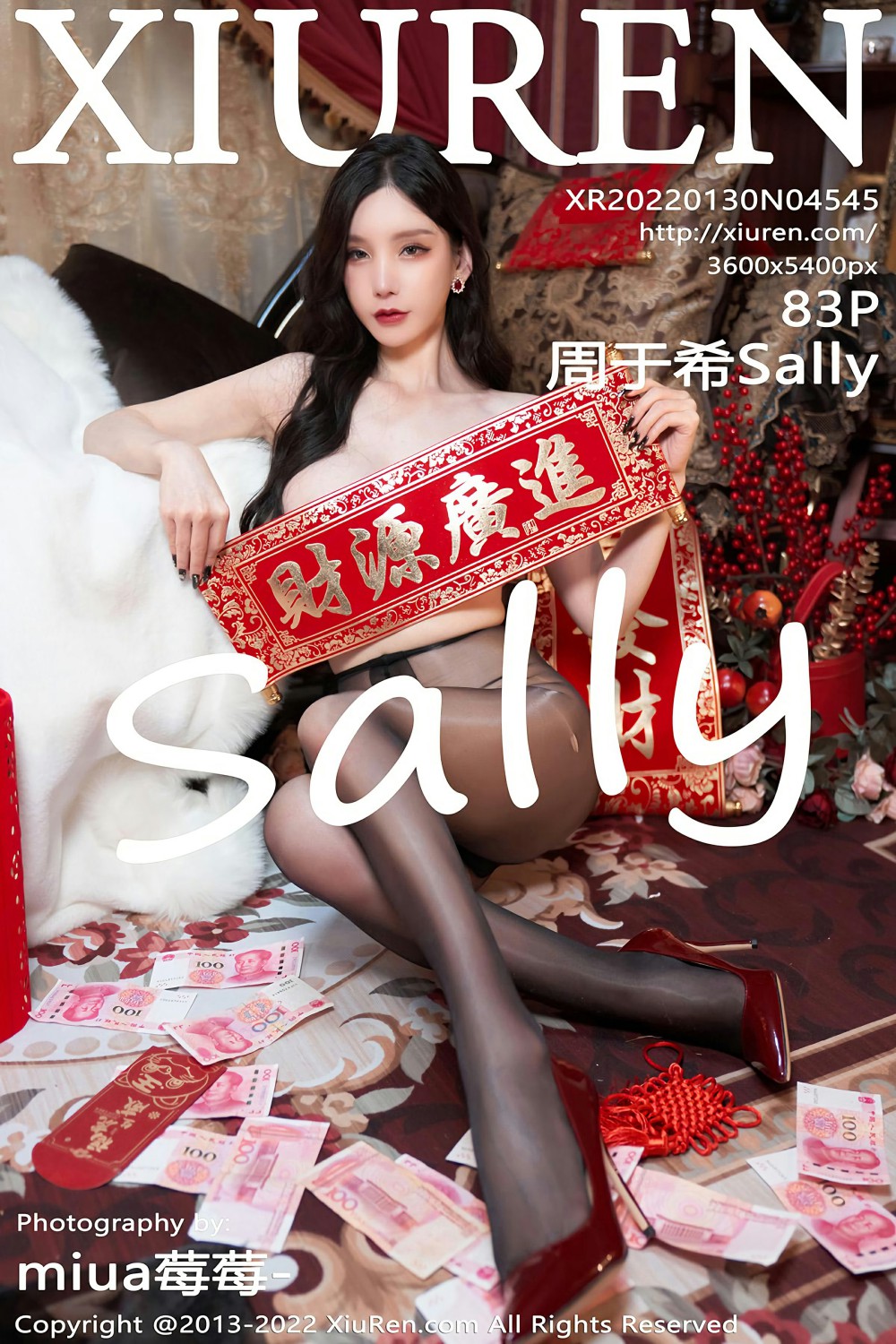 [XiuRen秀人网] 2022.01.30 No.4545 周于希Sally 新年主题