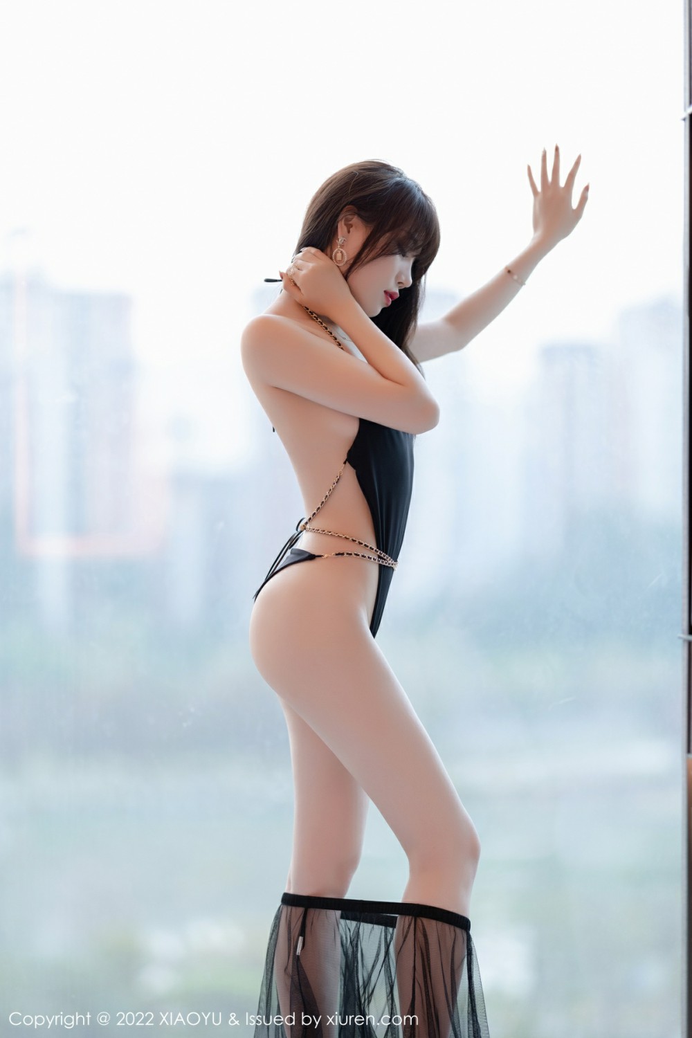 [XIAOYU语画界] 2022.01.20 VOL.701 芝芝Booty 透明长裙